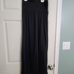 Mossimo Supply Co. Casual Skirt: Black Solid Bottoms - Size Small